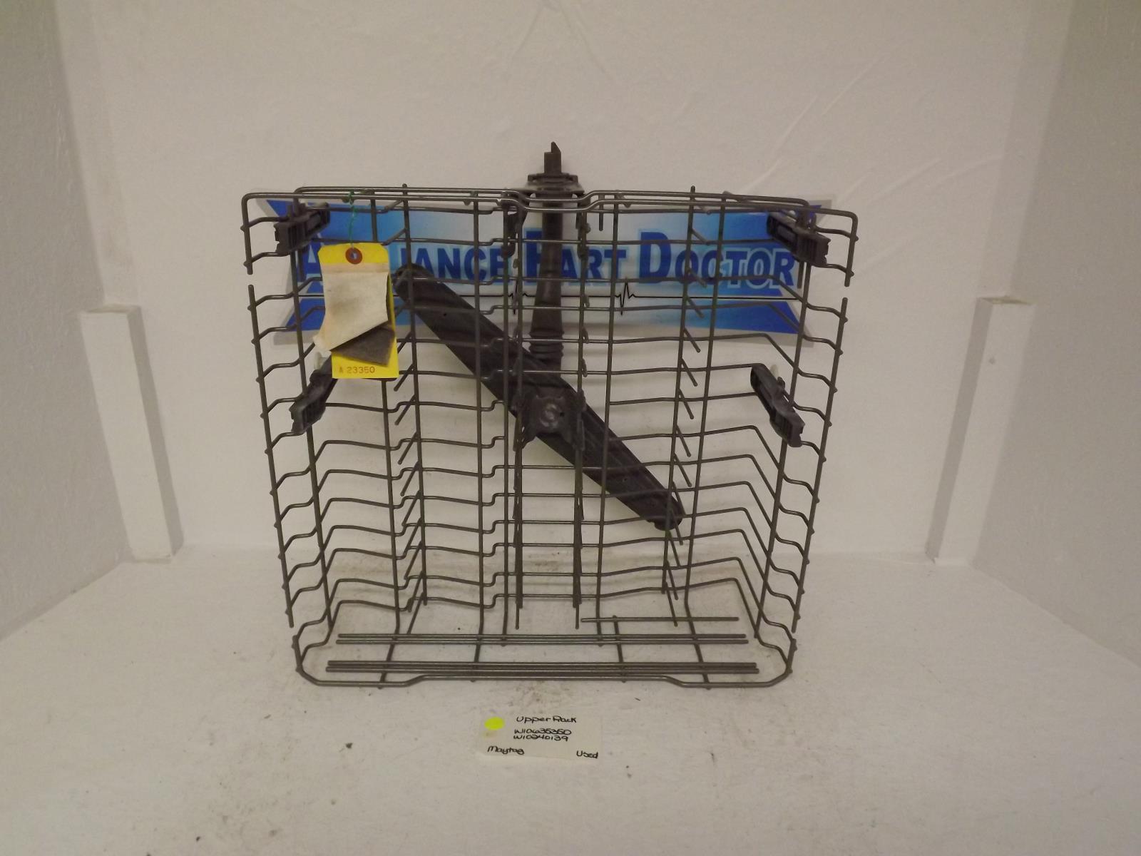 Maytag Dishwasher W10635350 W10240139 Upper Rack Used Maytag Dishwasher W10635350 W10240139 Upper Rack Used